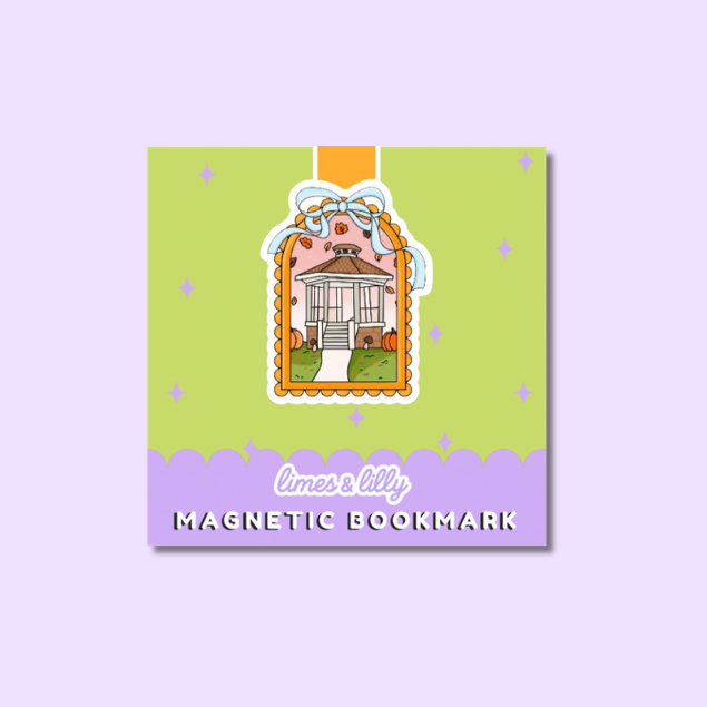 Gilmore Girls Inspired Magnetic Bookmark | Cozy Reader Page Marker