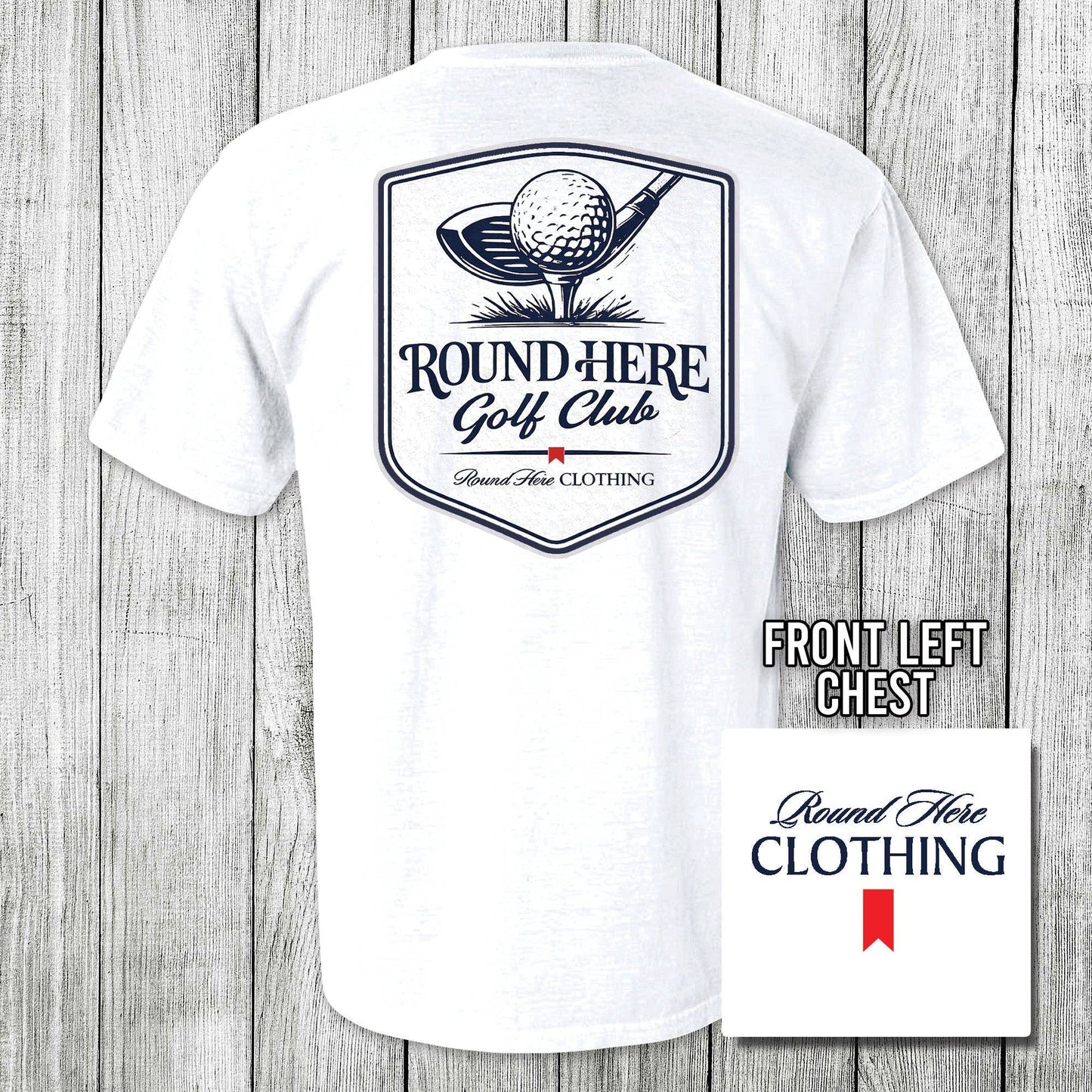 Round Here Clothing Tee It Up