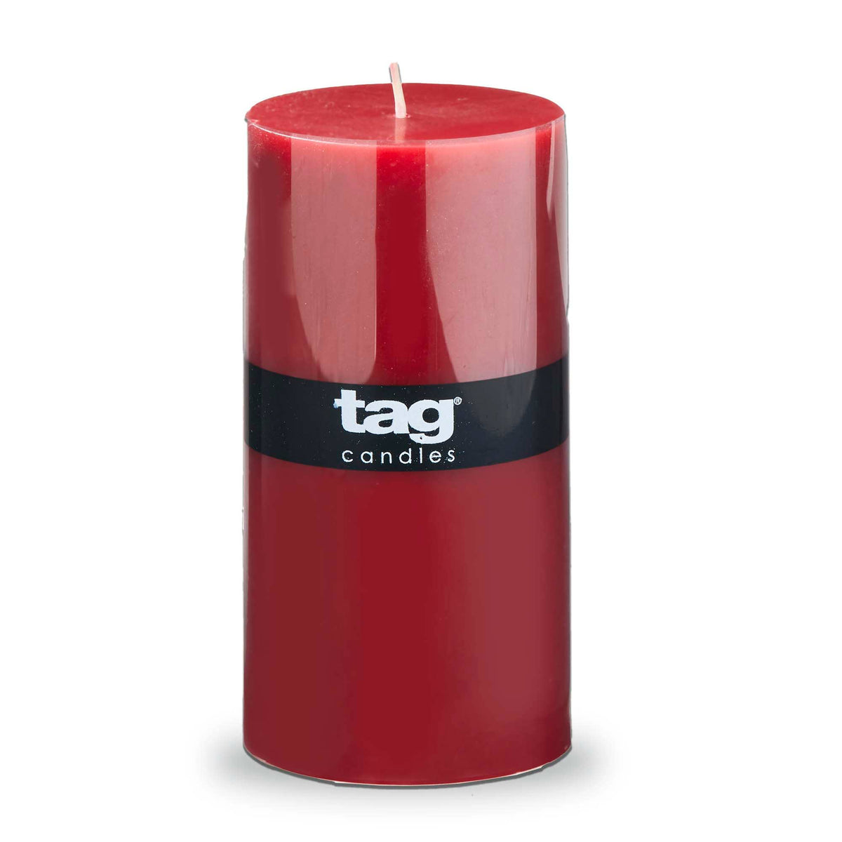 Color Studio 3X6 Pillar Cranberry Paraffin Wax Everyday