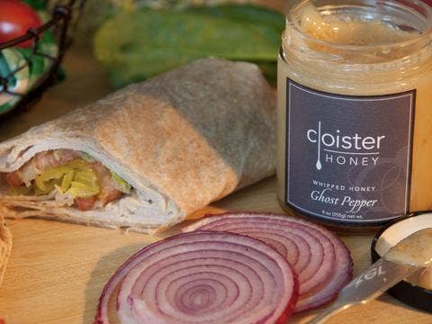 Ghost Pepper Whipped Honey