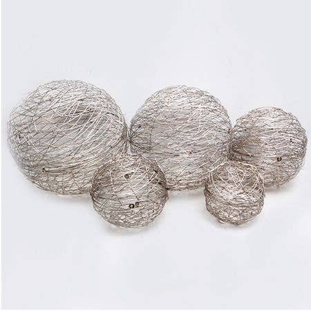 Iron Decorative Balls Set