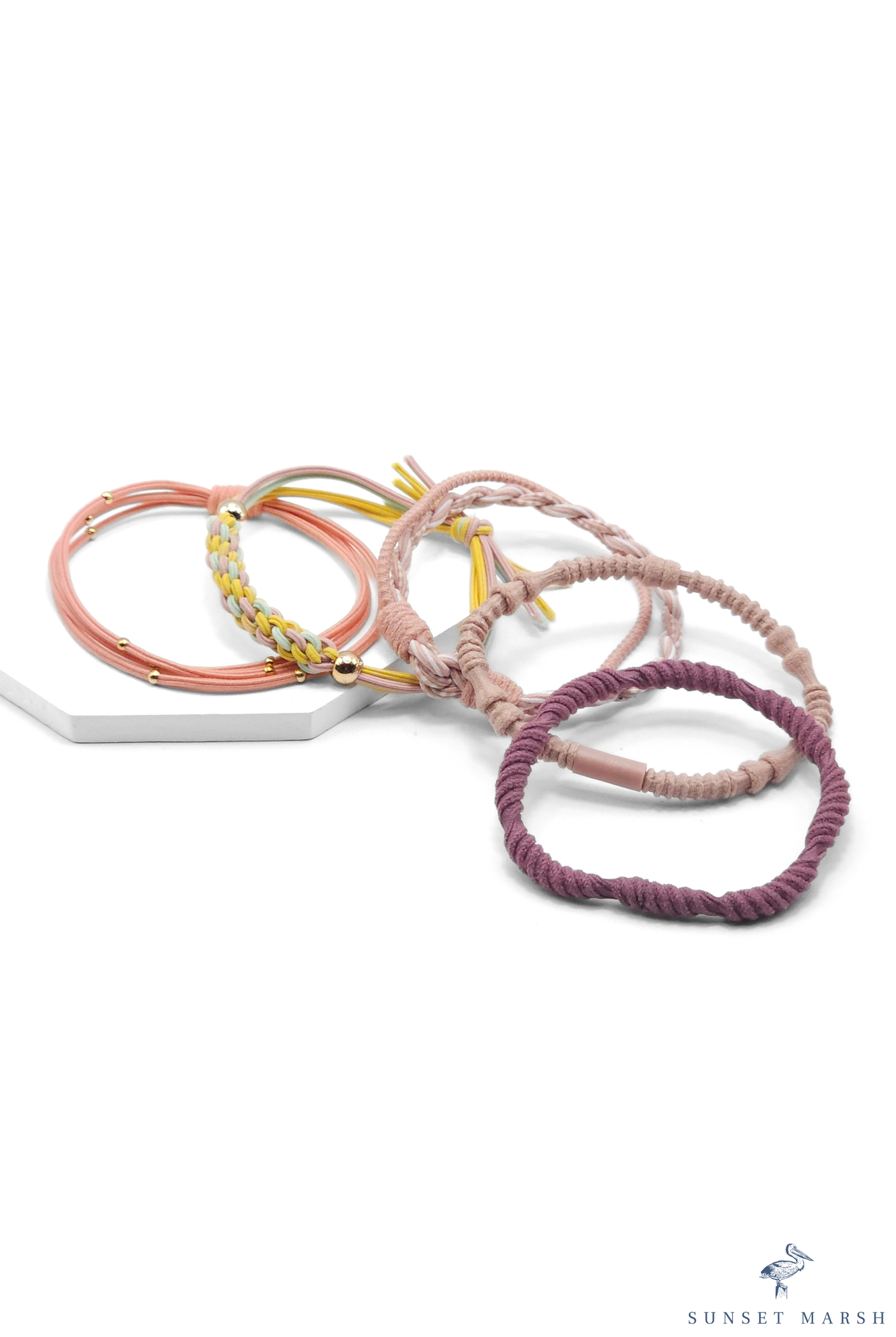 Woven Wanderlust - Bracelet/Hair Tie Set