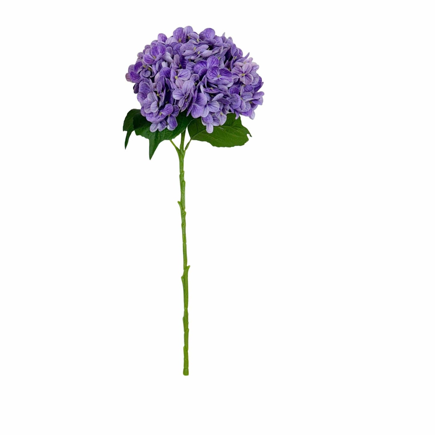 20" Real Touch Realistic Antique Faux Hydrangea Stems