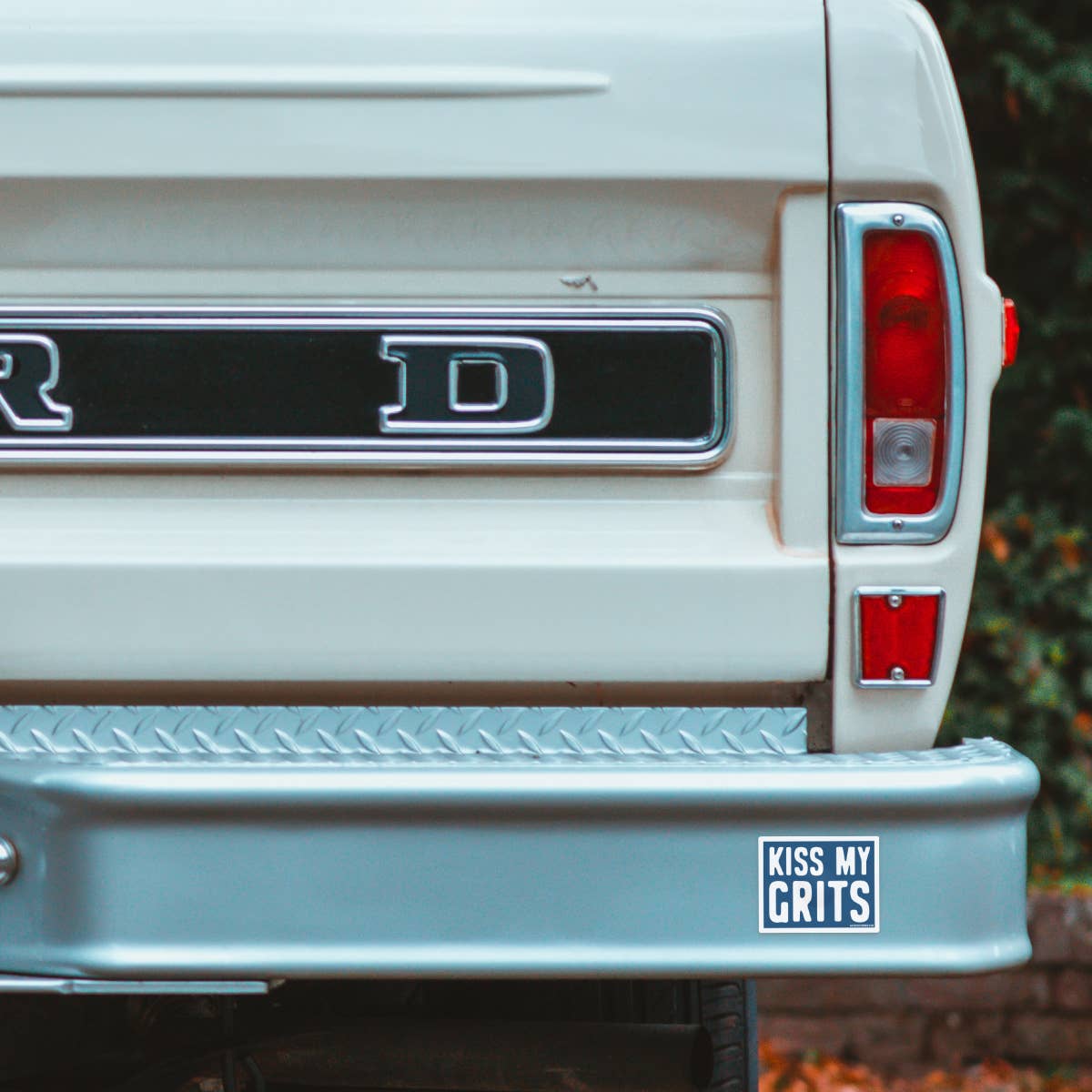 Kiss My Grits Sticker