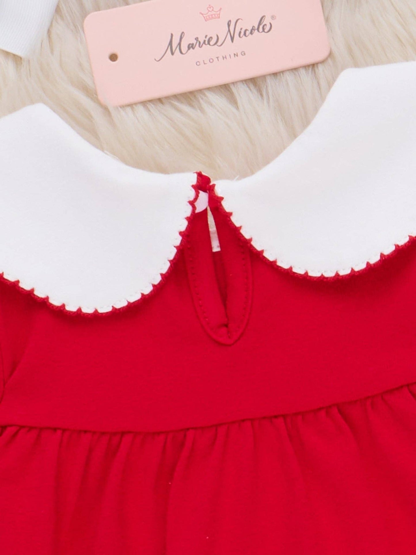 Ribbons & Hearts Embroidered Bloomers Outfit