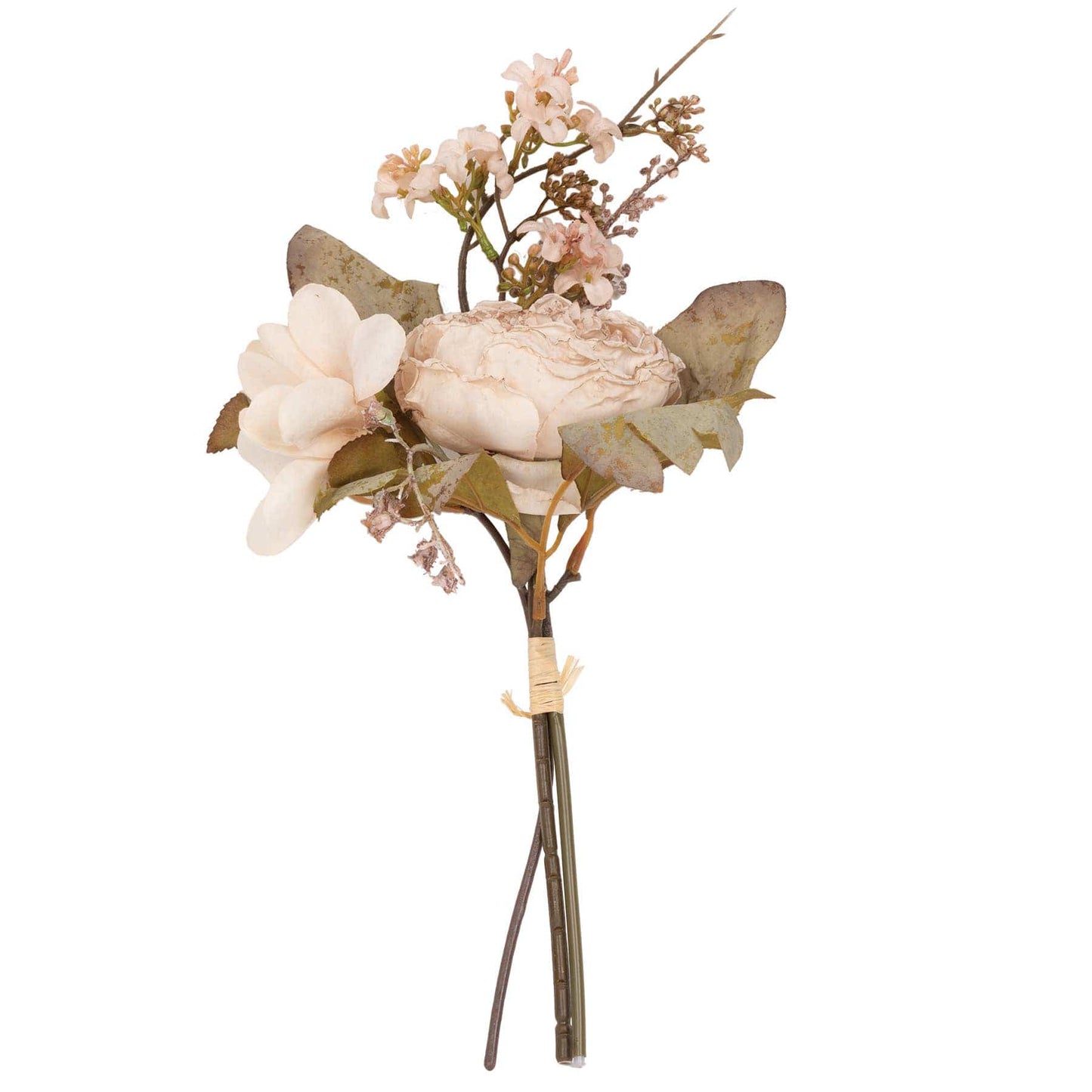 Ivory Cabbage Rose Bouquet