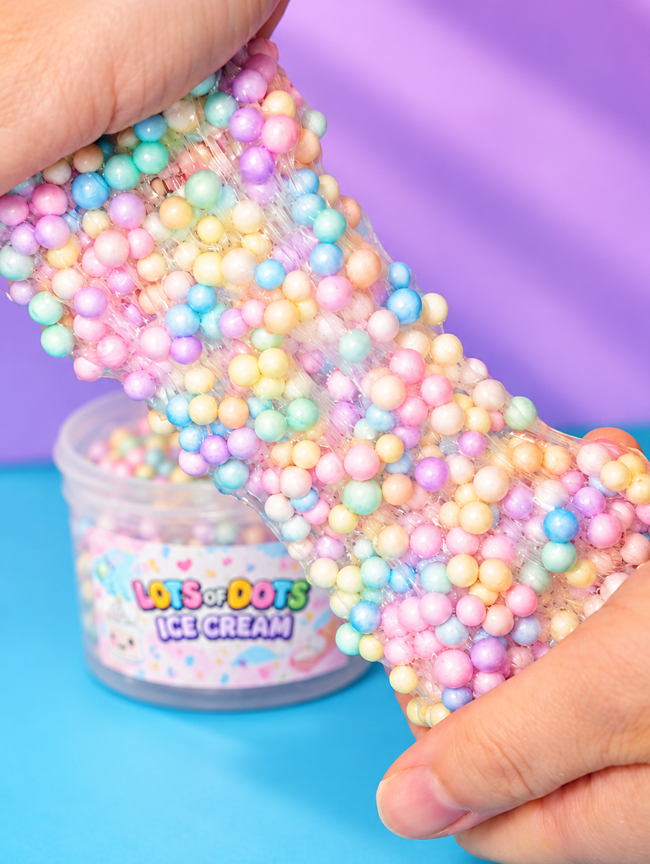 Lots Of Dots Ice Cream Slime