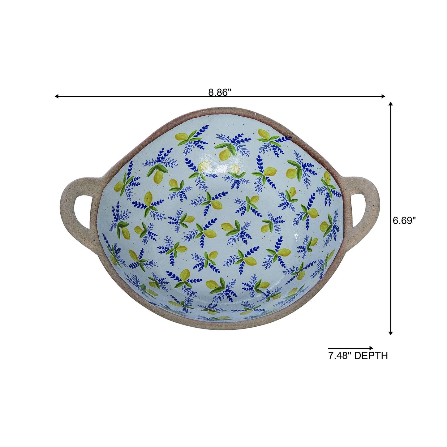 Citrus Bowl Set - Spring Ceramic Serving Bowls Collection