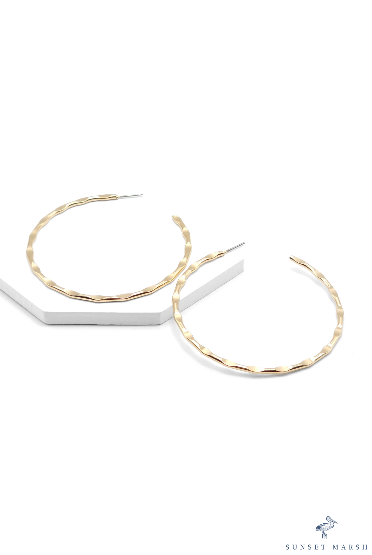 Tidal Twist - Gold Earrings