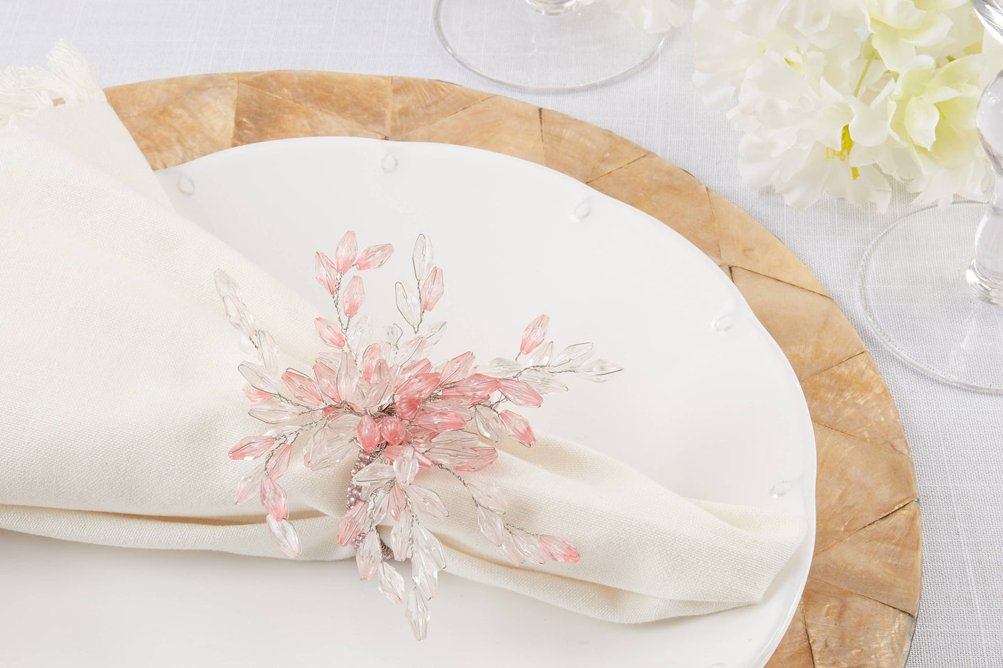 Beaded Napkin Ring - Exquisite Design for Special Occasions