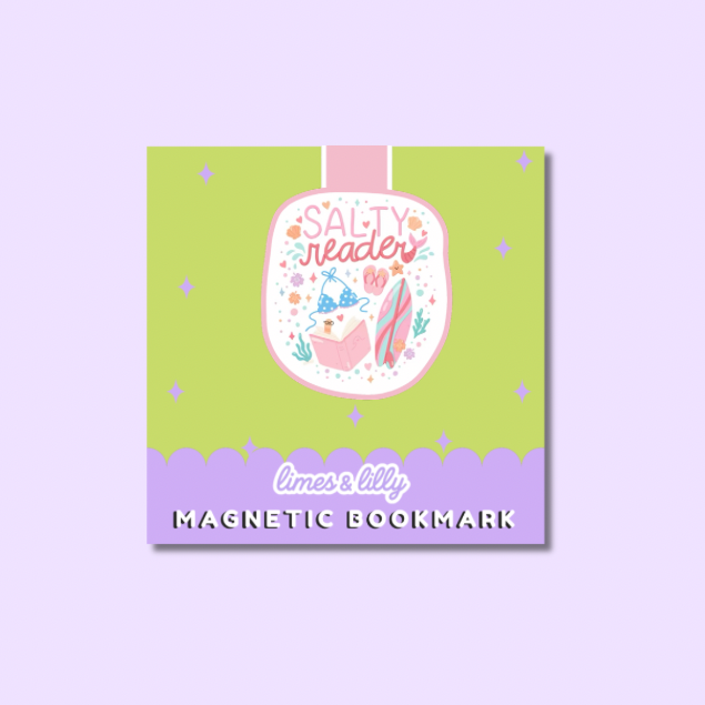 Salty Reader Magnetic Bookmark