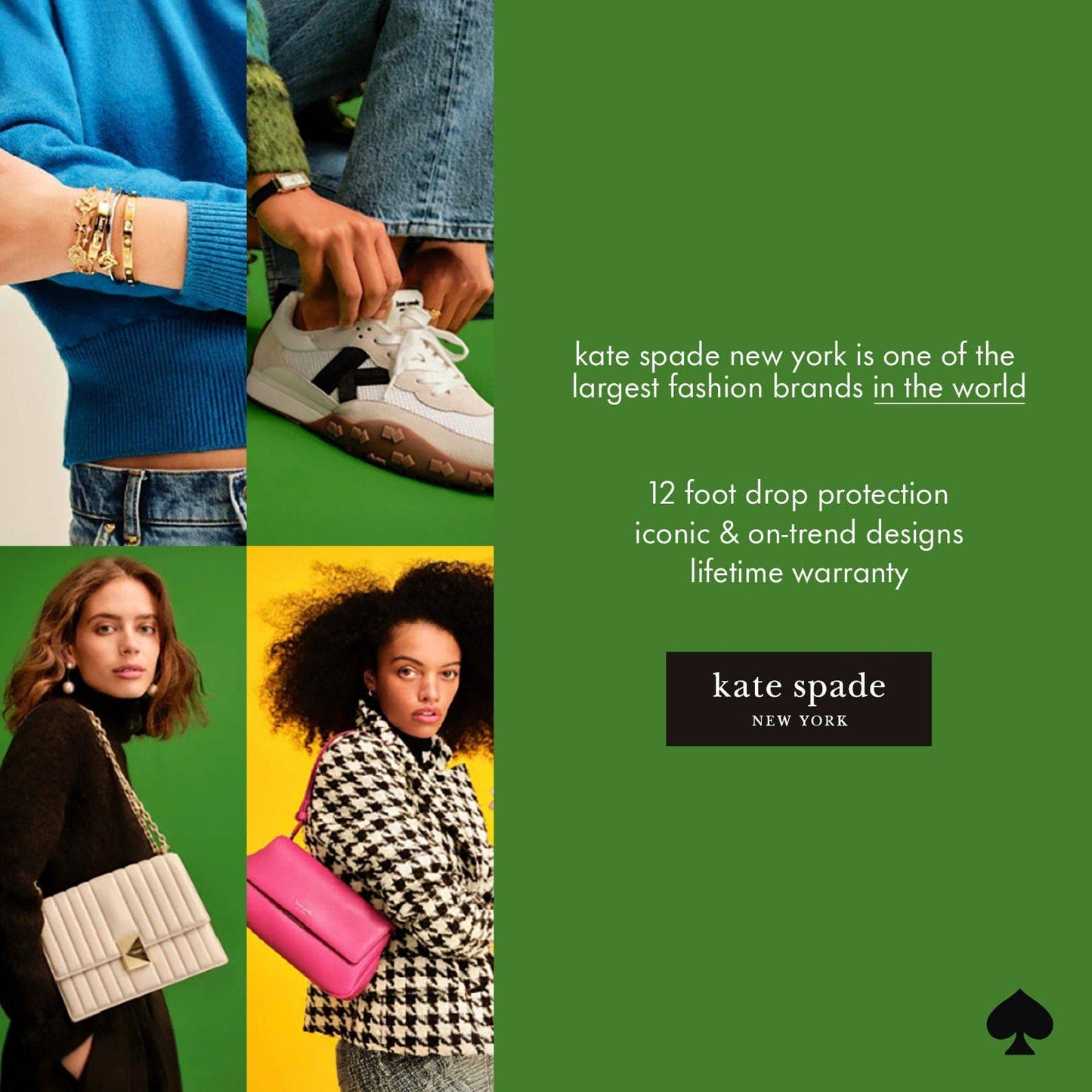 Kate spade new york Heart of Gold Phone Charm