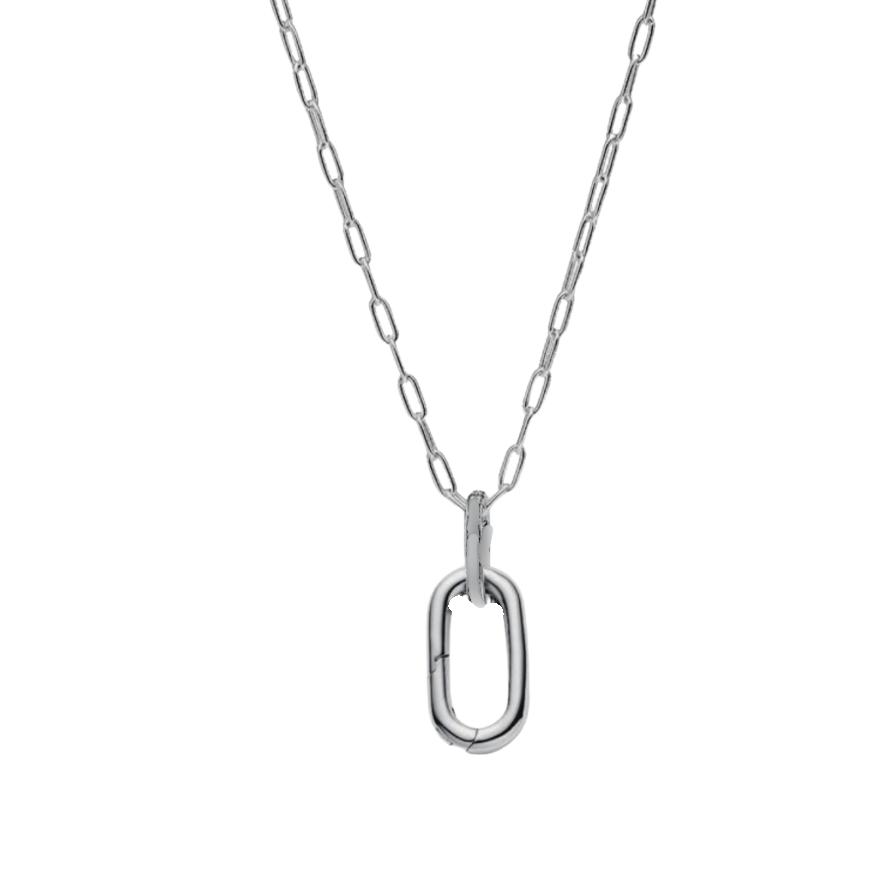 Lexi Charm Collect and Paperclip 18" Waterproof Necklace PVD