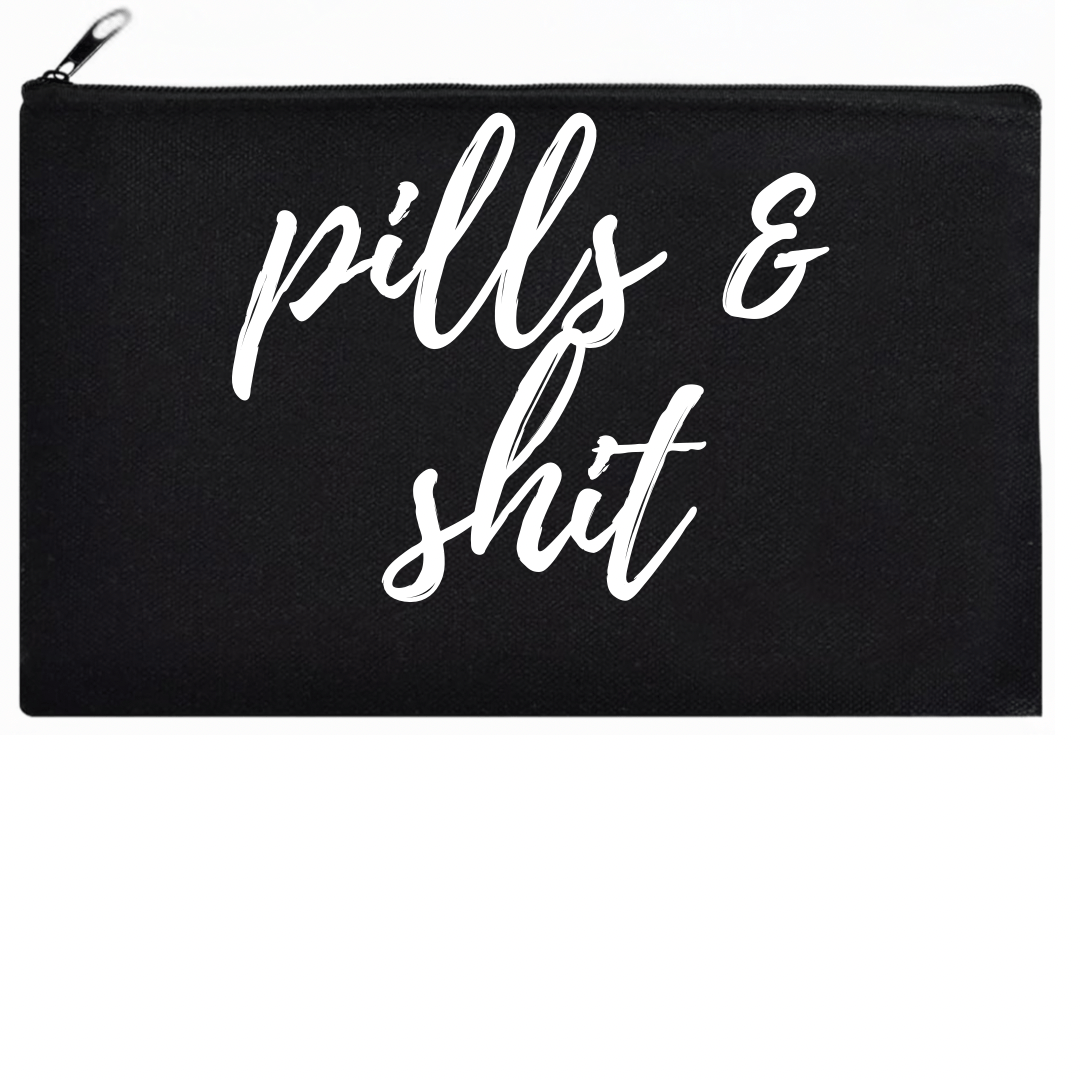 Bag Zippered - Pills & Shit