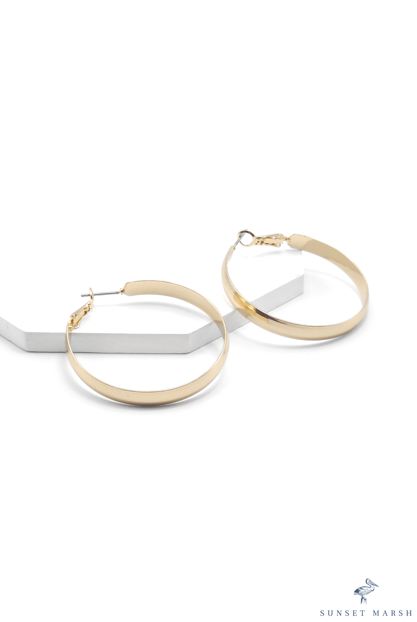 Signature Shine - Gold Earrings