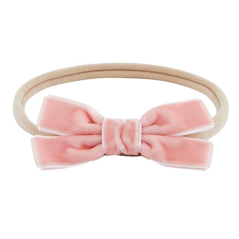 Fancy Bow Headband - Pink - Set of 2