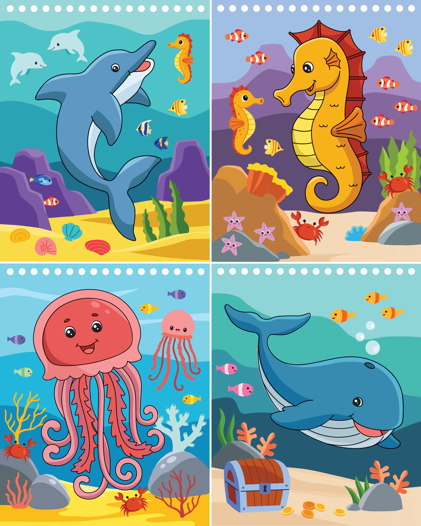 Color With Water - Under the Sea