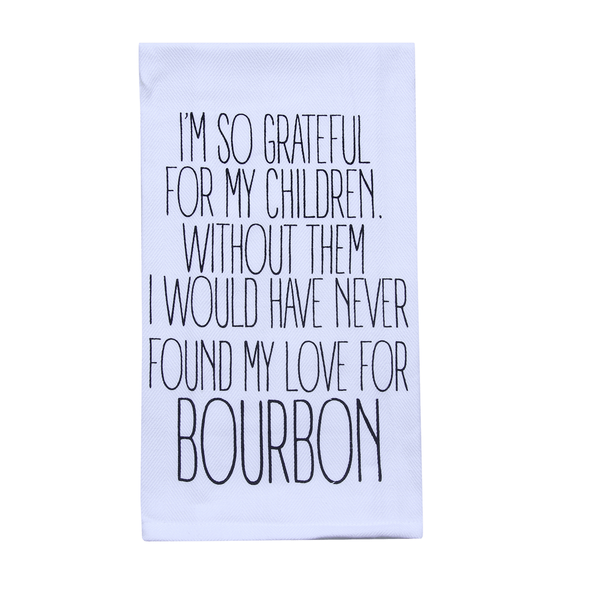 Grateful for my Children Tea Towel