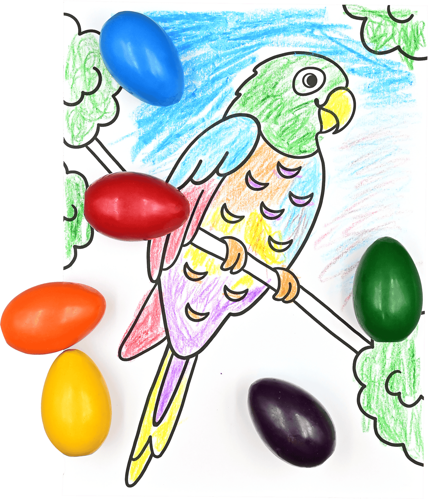 Studio Series Junior Beeswax Egg-Shaped Crayons
