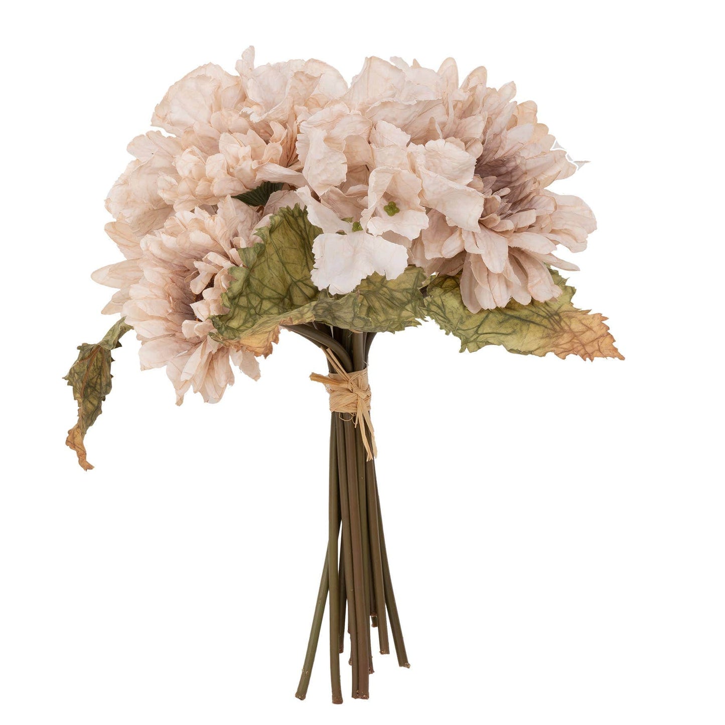 11" Ivory Color Washed Sunflower Bundle