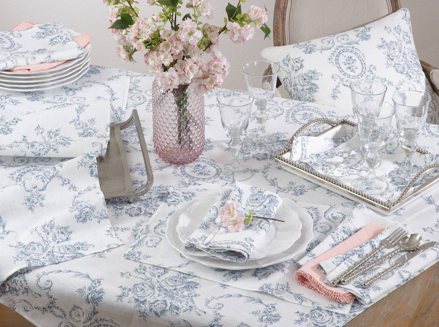 Toile Floral Placemat