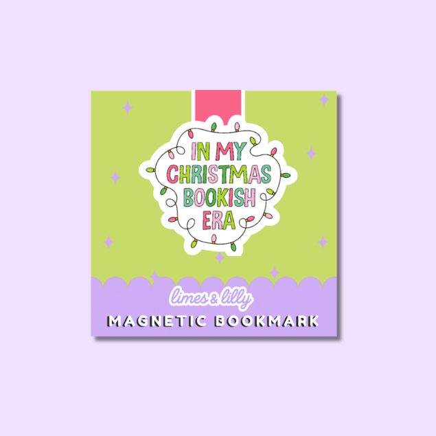 In My Christmas Bookish Era Magnetic Bookmark