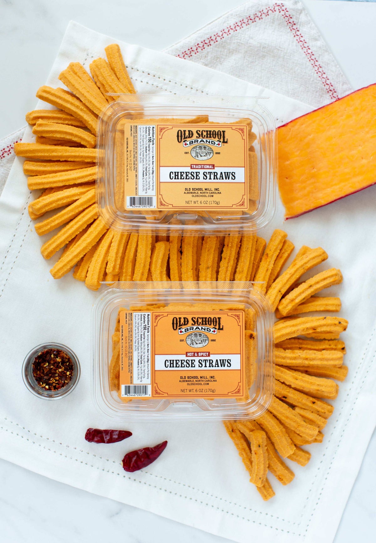 Hot & Spicy Cheese Straws