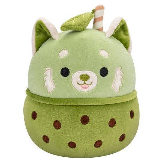 Squishmallow Plush Toy 8" Eitan Matcha Boba Red Panda