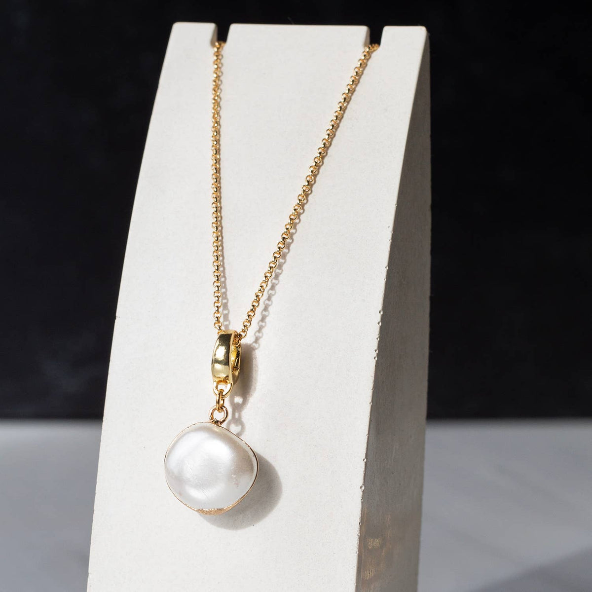 Large Pearl Charm, Charm Bar| Charm Necklace, Bag Charm