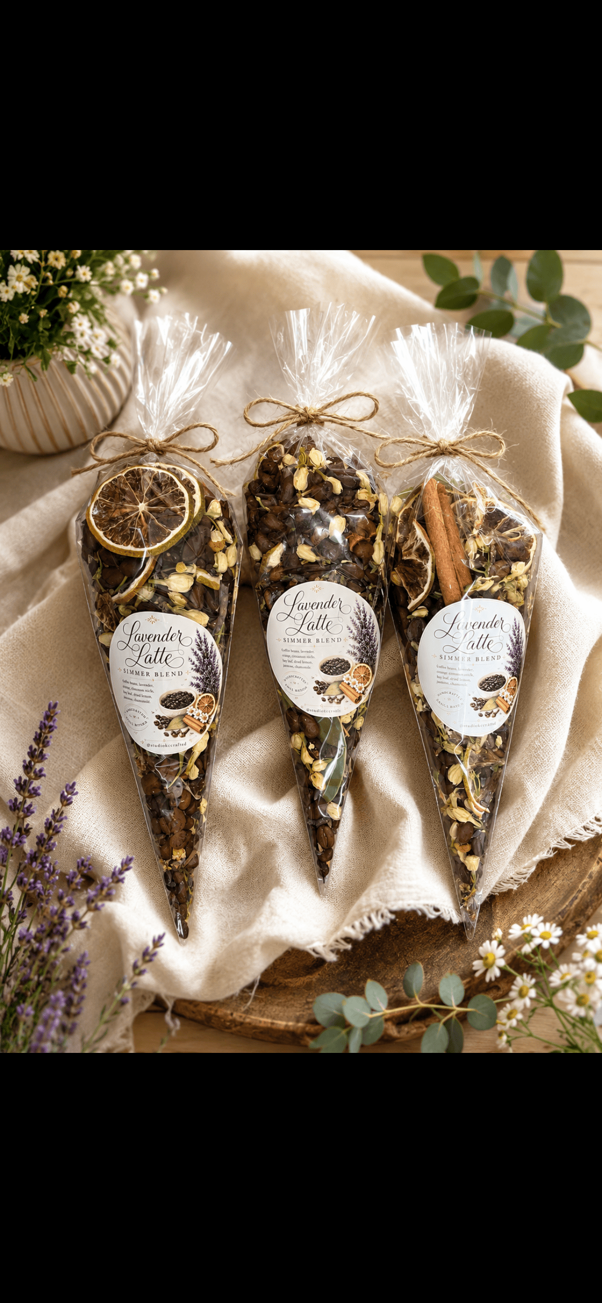 Lavender Latte Simmer Blend, Coffee House Scent, cozy fall,
