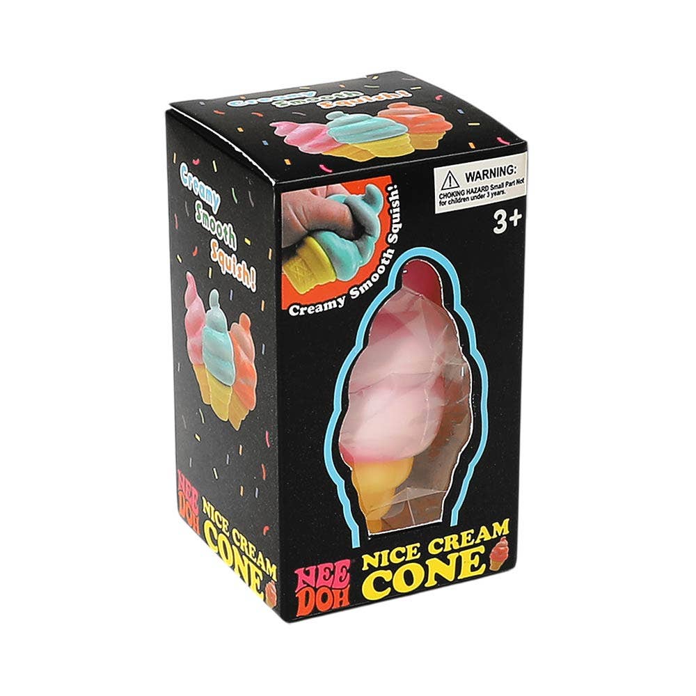 12PCS - Ice Cream Cone Squishy Stress Relief Ball Toy