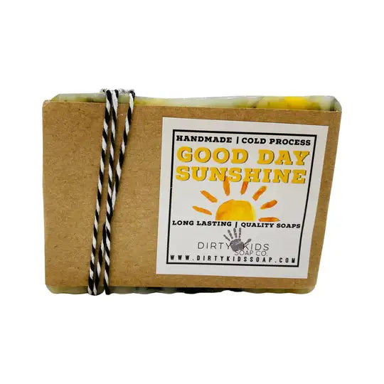 GOOD DAY SUNSHINE BAR SOAP / COLD PROCESS /MOISTURIZING