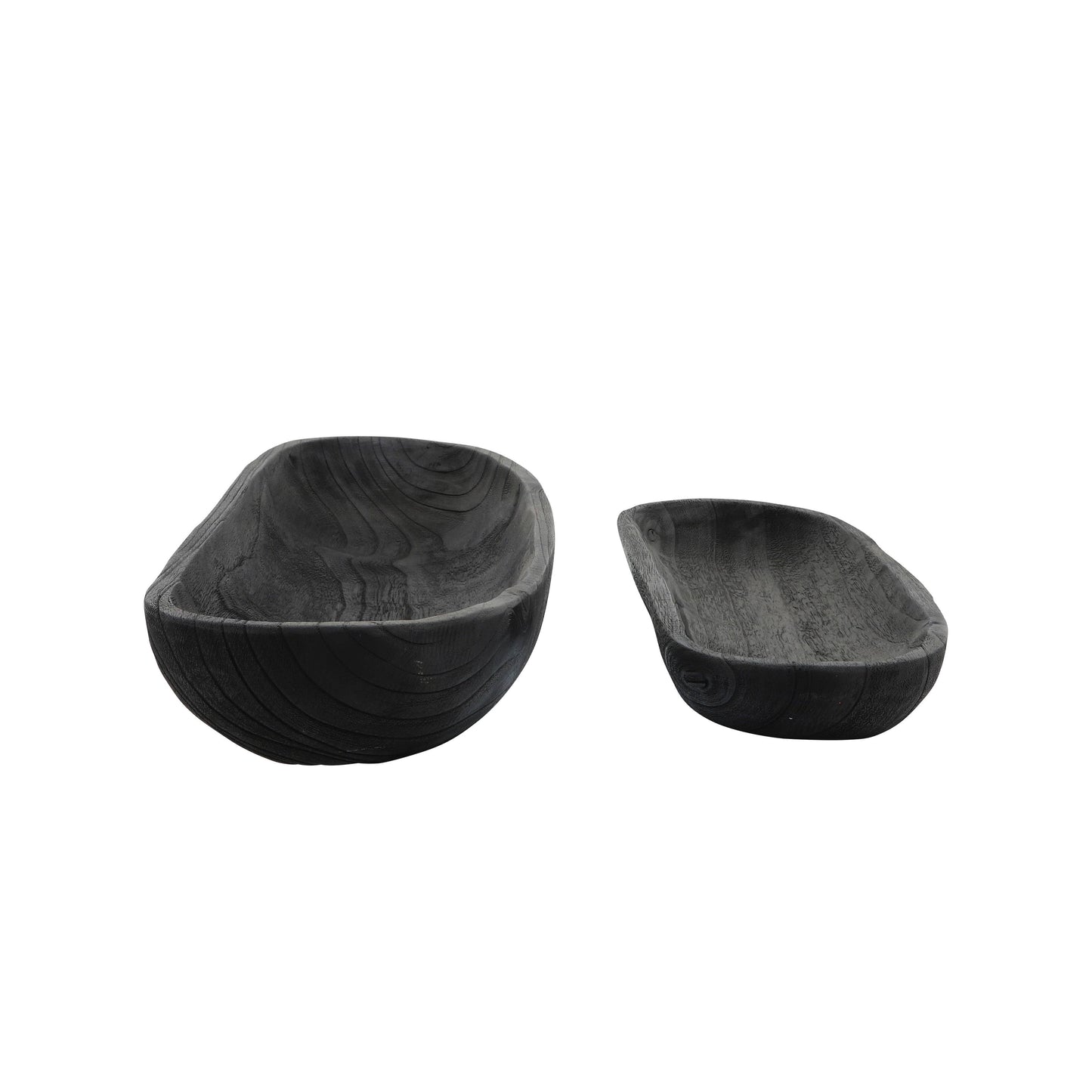 Black 18. Wood Oval