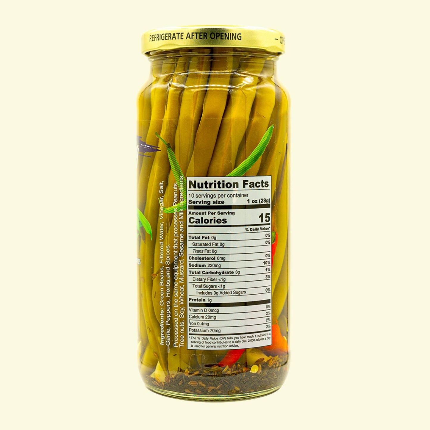 Pickled Green Beans | Spicy Dill | Artisanal Pickles