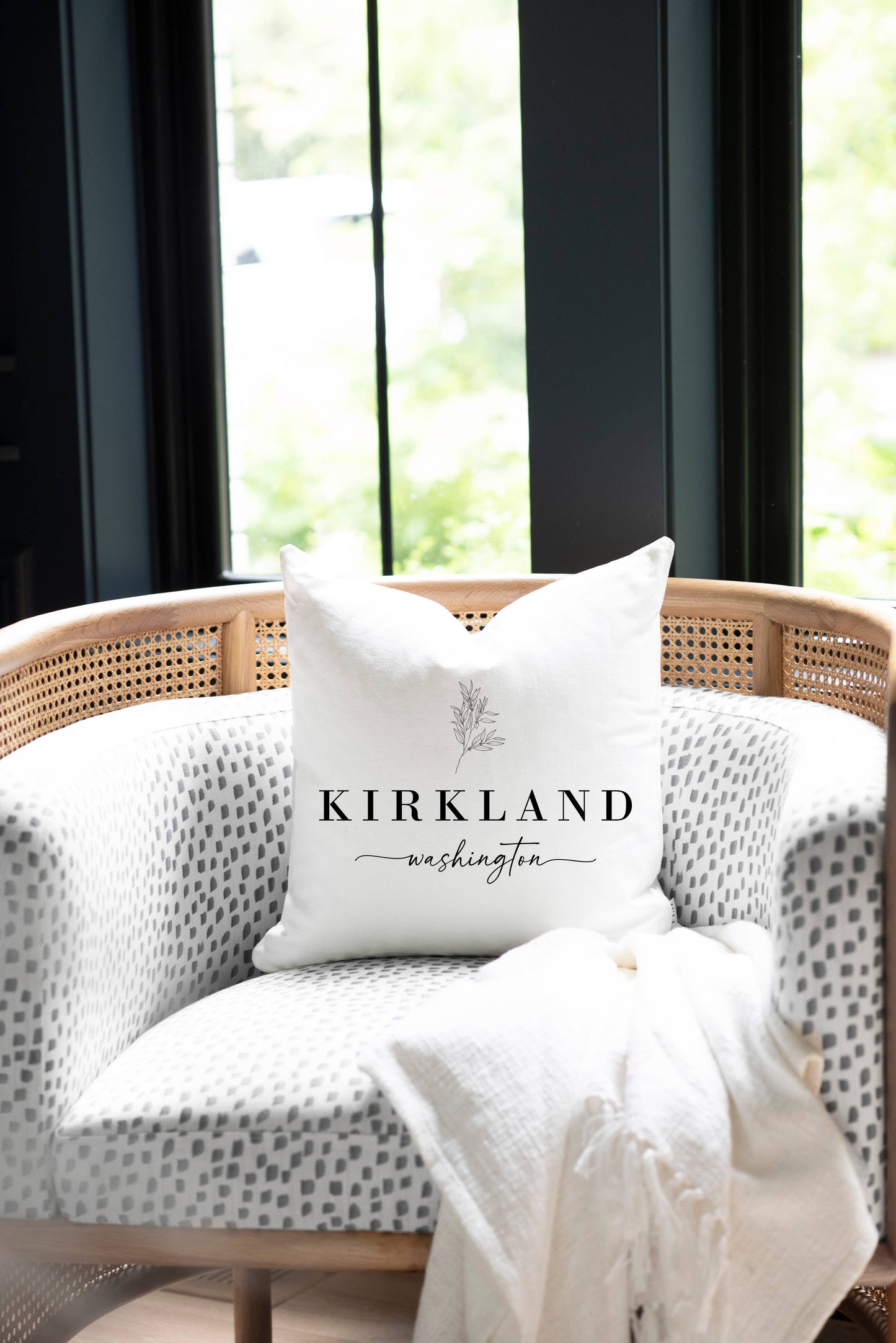 Foliage Location Custom Pillow Cover