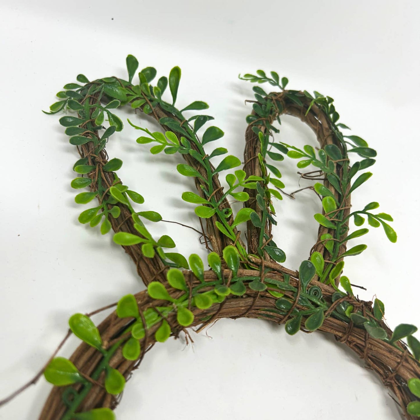 Foliage Wrapped Shabby Chic Vine Bunny 20.5"