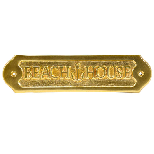 Beach House Door Plaque