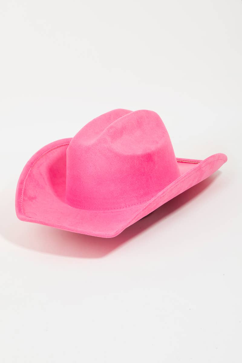 Solid Color Western Cowboy Hat