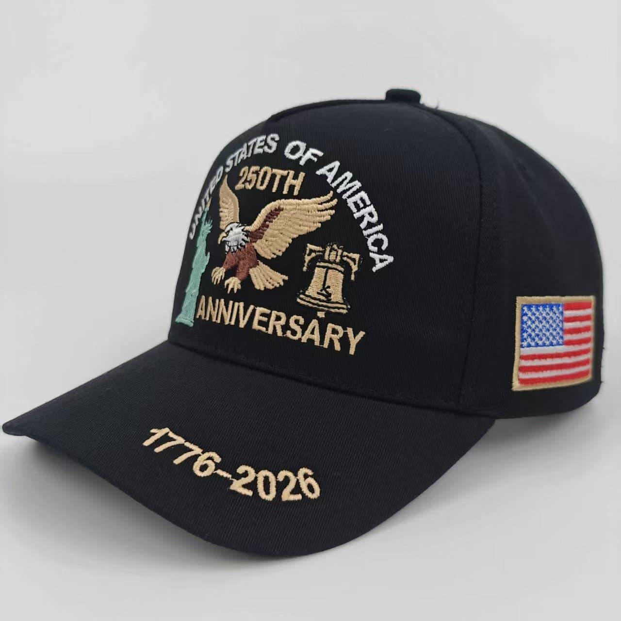 250th Anniversary Liberty Eagle Embroidered Baseball Cap