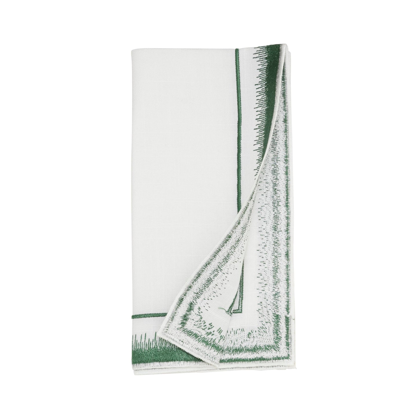 Elegant Embroidered Border Cloth Napkin