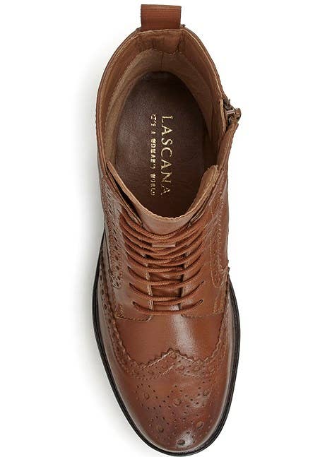LASCANA Women's Detailed Combat Boots