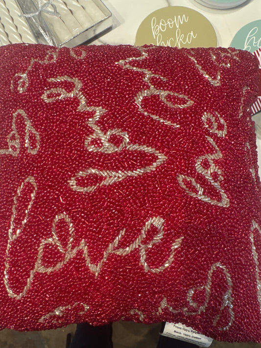 Beaded Val Pillow