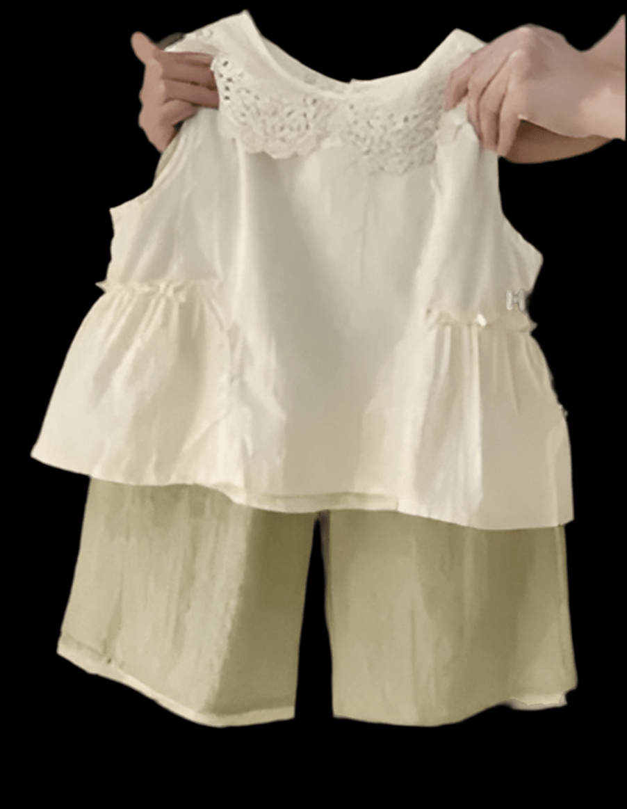 Cream&Sage 2 PC Summer Set