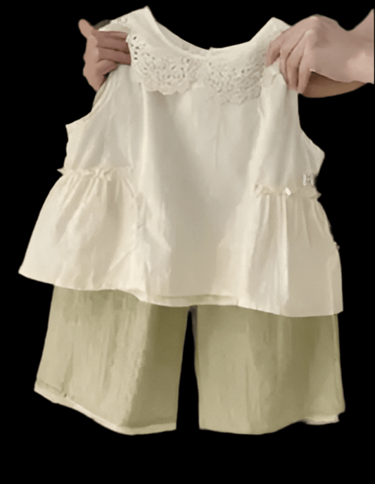 Cream&Sage 2 PC Summer Set