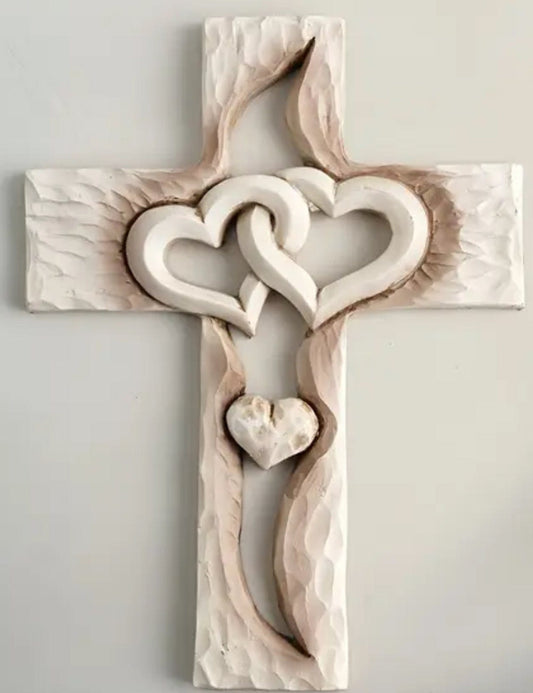 Triple Heart Cross