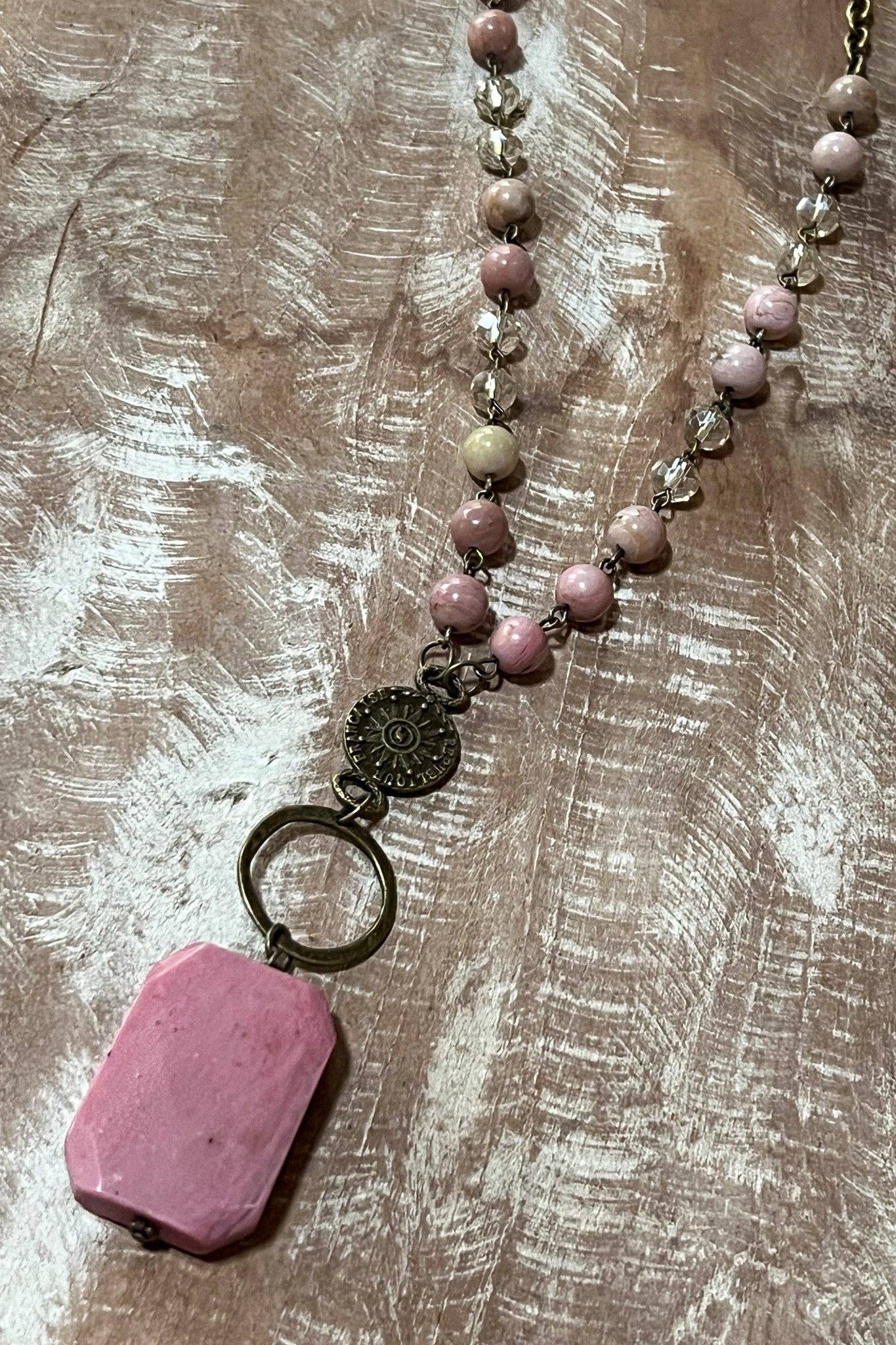 Lyssa Necklace Mauve