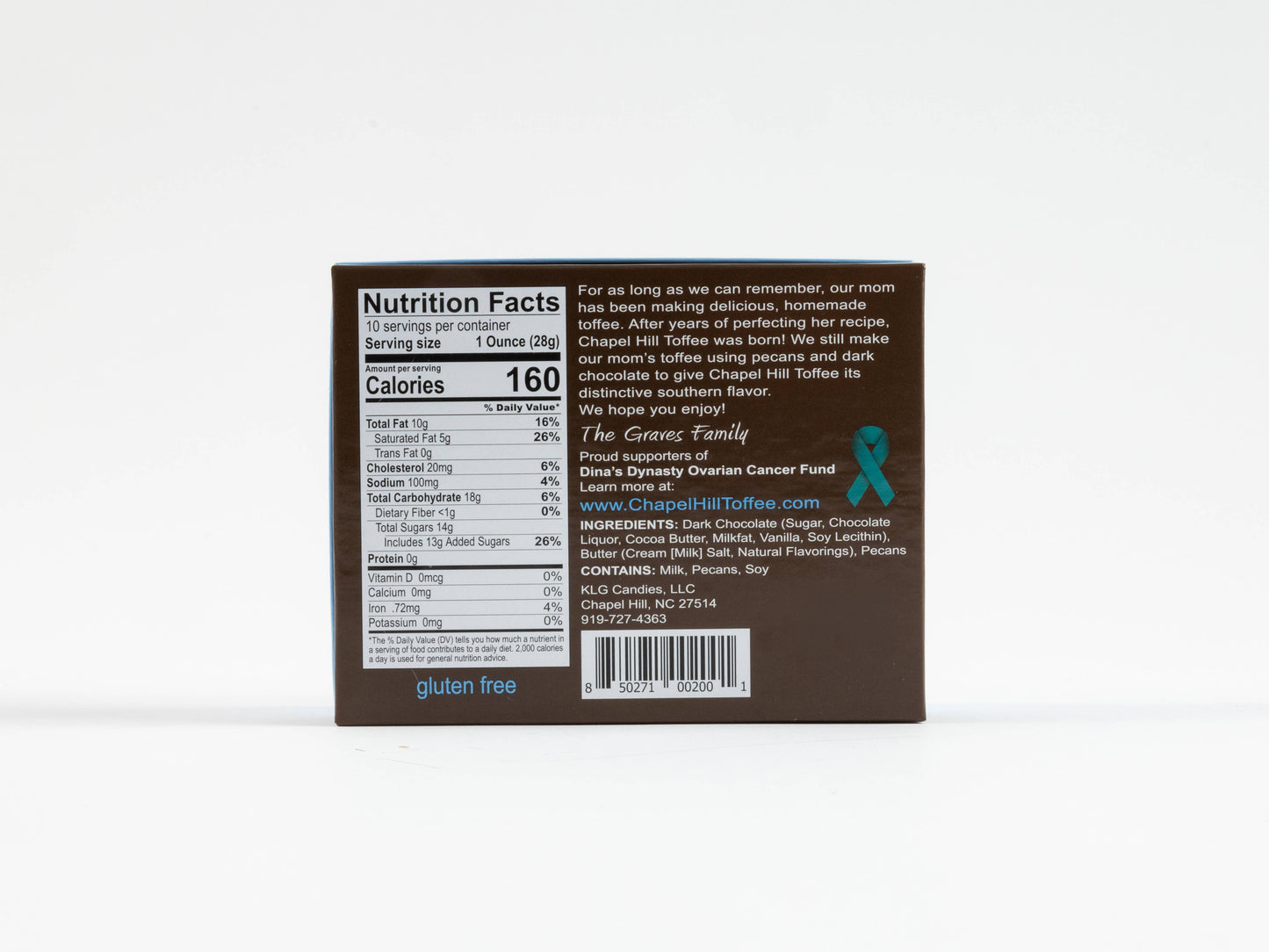 Chapel Hill Toffee - 10 oz