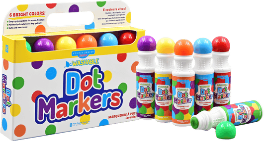 Studio Series Junior Washable Dot Markers (Set of 6)