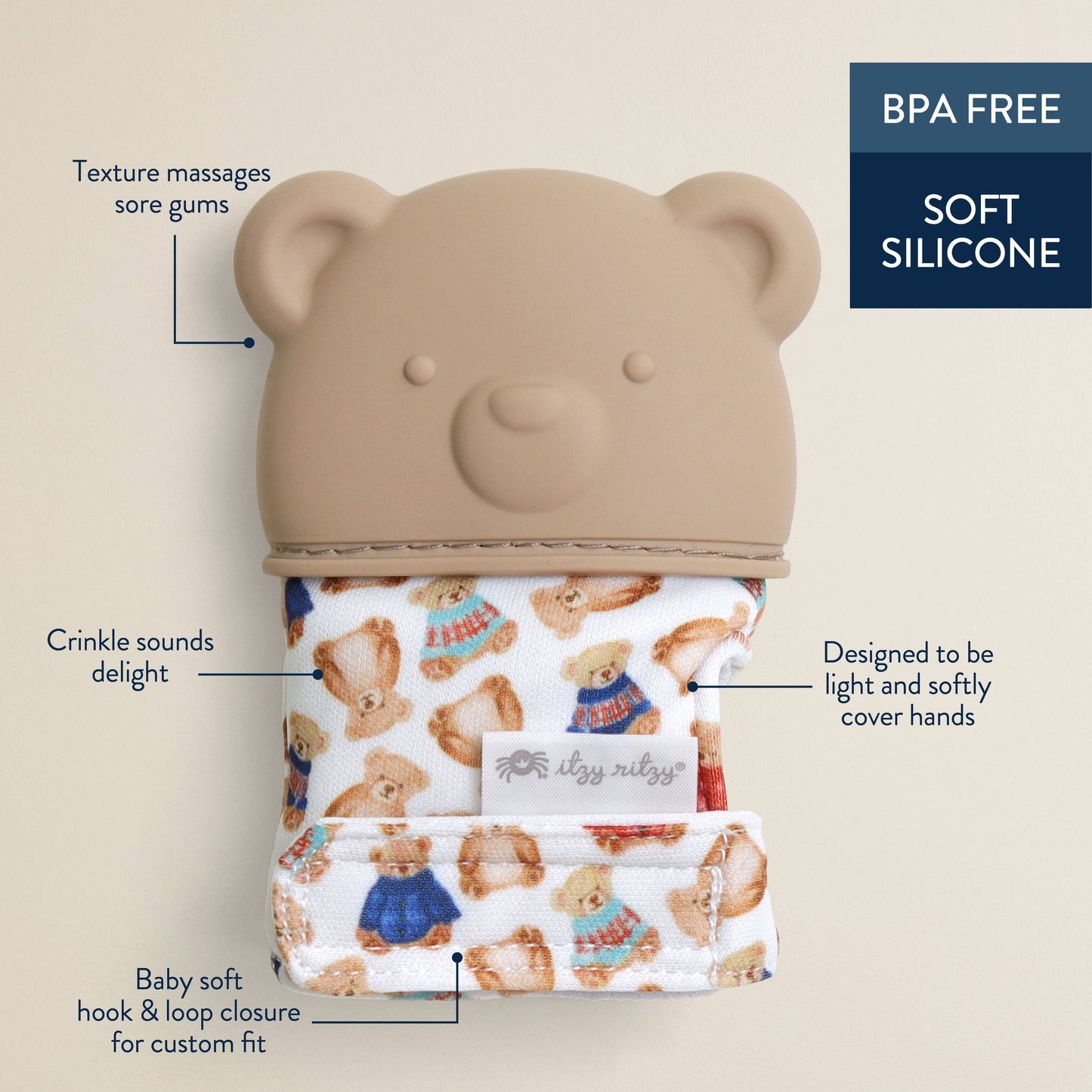 *NEW* Vintage bear Itzy Mitt®