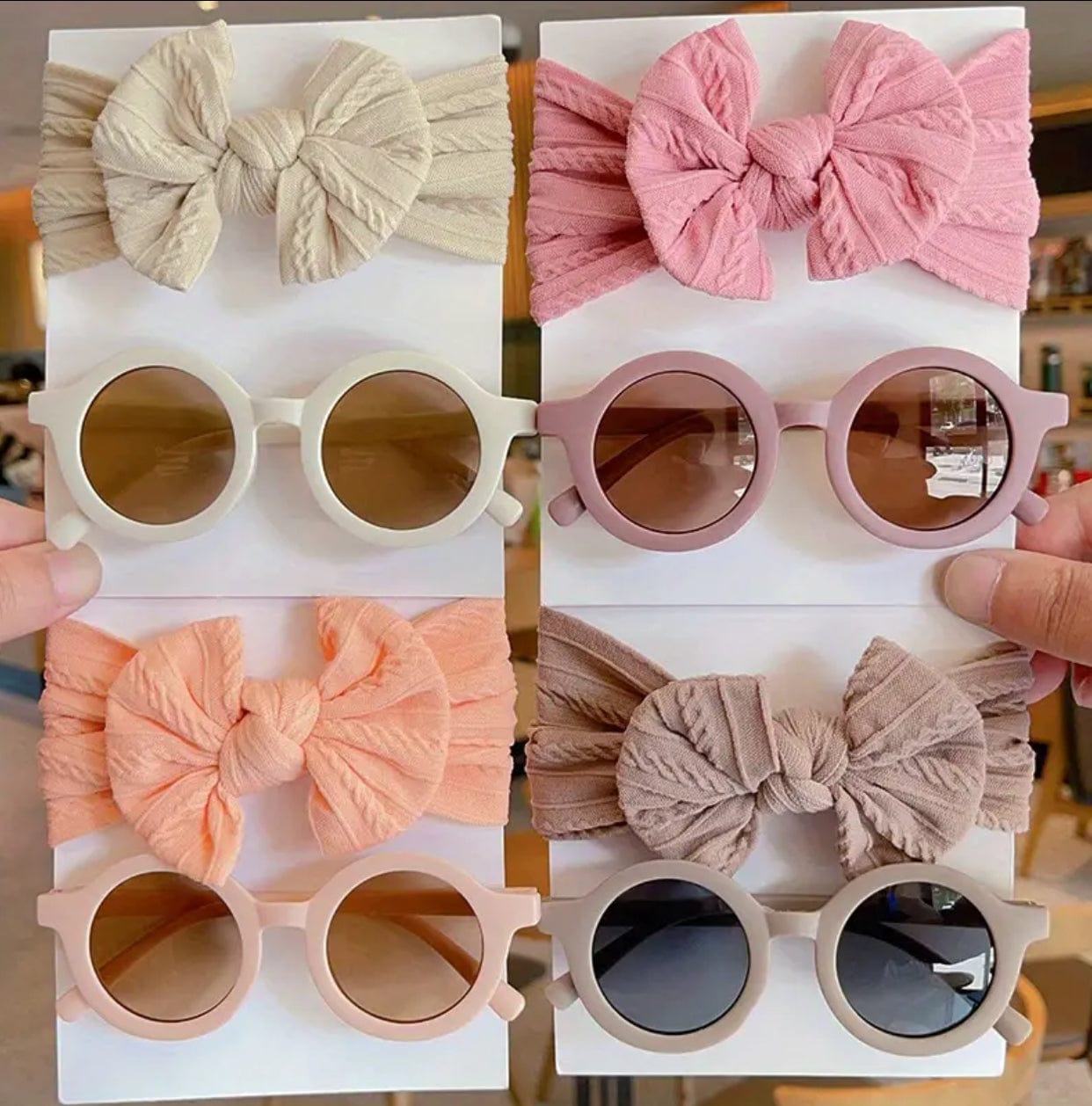 Sunglasses and Headband Set